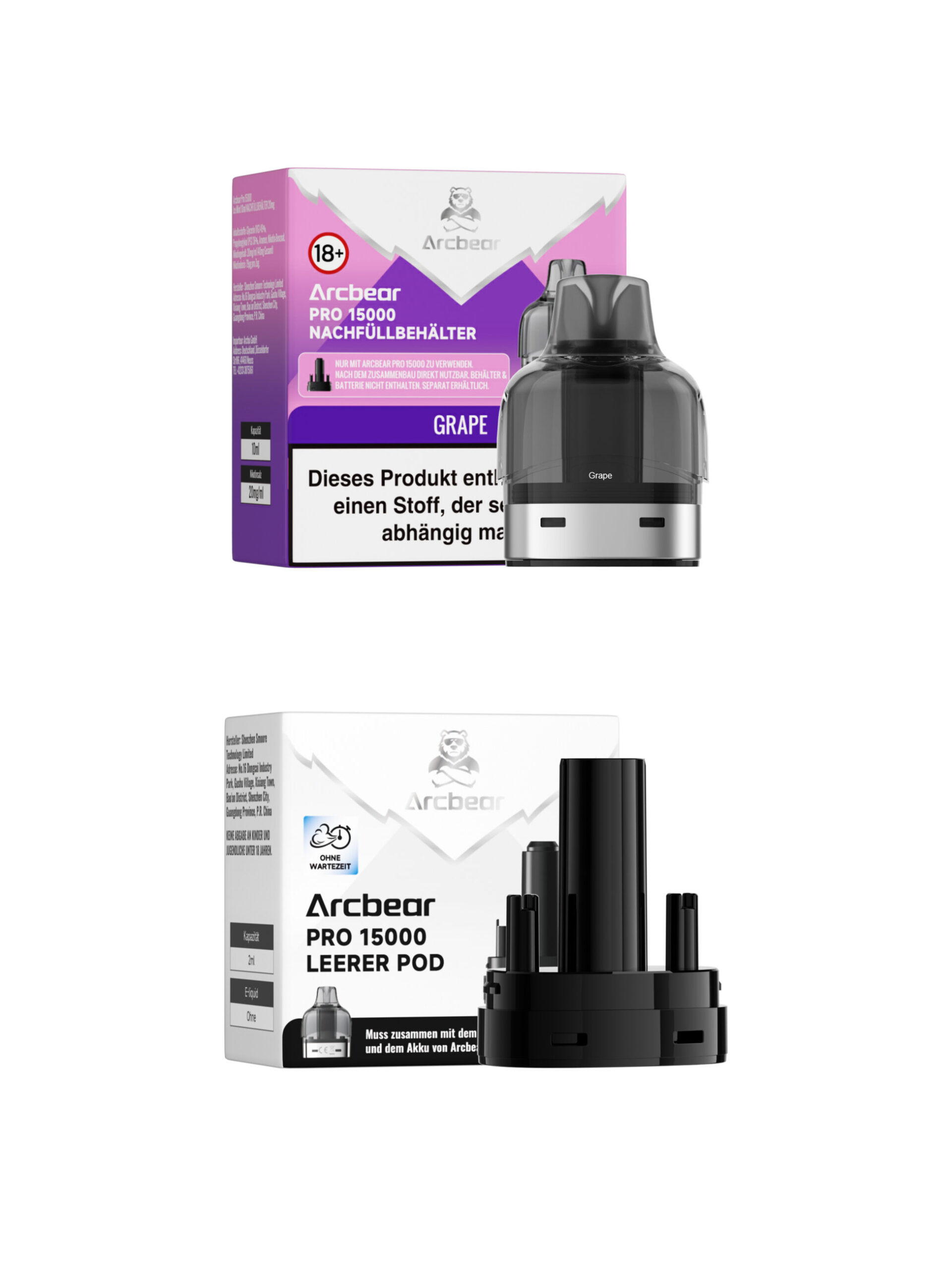 Arcbear Pro 15000 | Grape | Liquid Pod