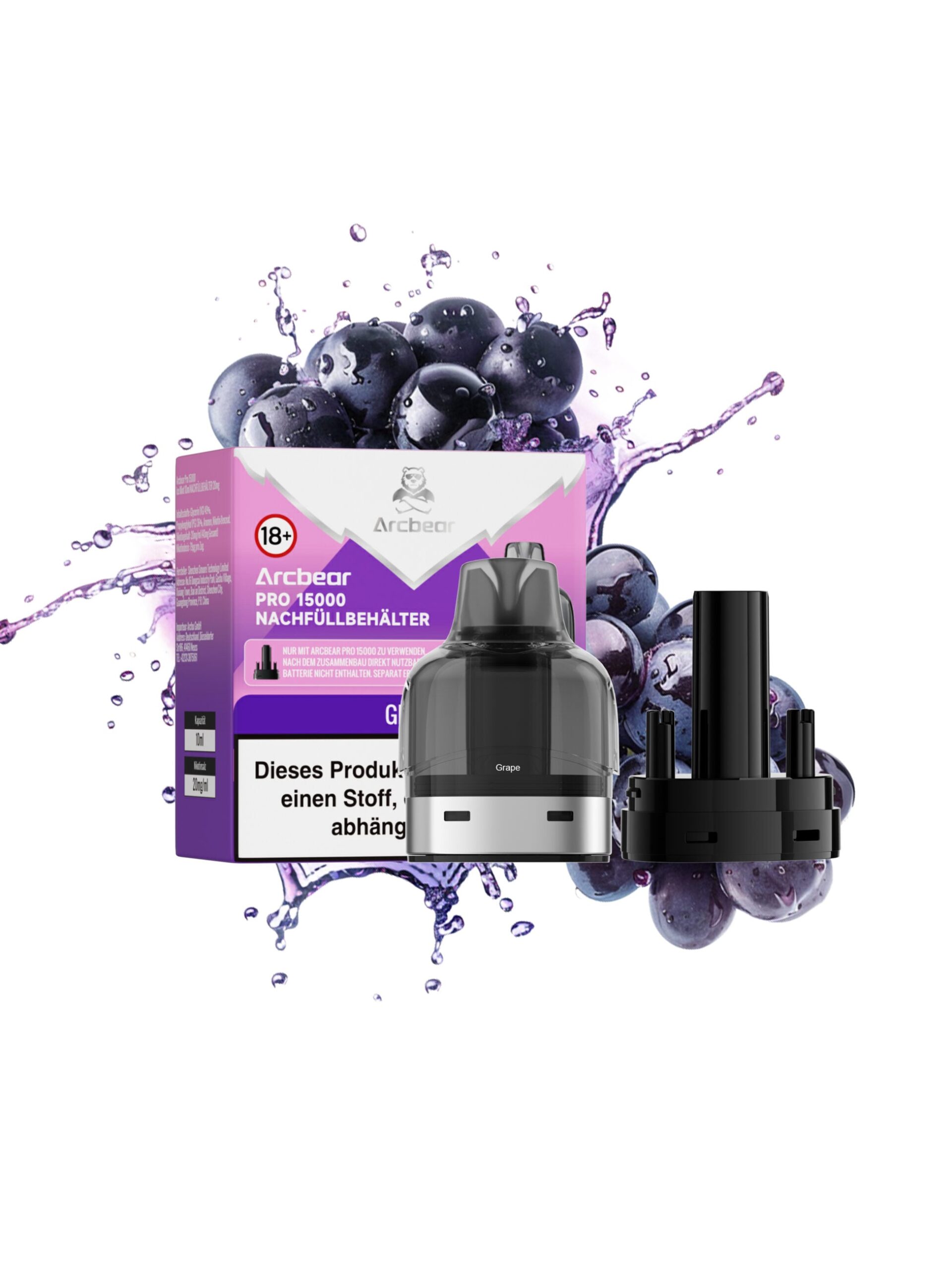 Arcbear Pro 15000 | Grape | Liquid Pod