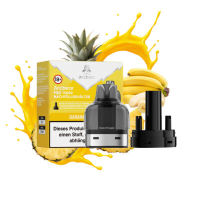 Arcbear Pro 15000 | Banane Pineapple | Liquid Pod
