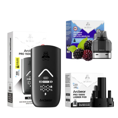 Arcbear Pro 15000 | Starter Kit | Blackberry Ice