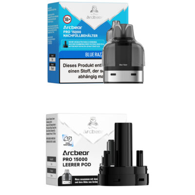 Arcbear Pro 15000 | Blue Razz | Liquid Pod – Bild 2