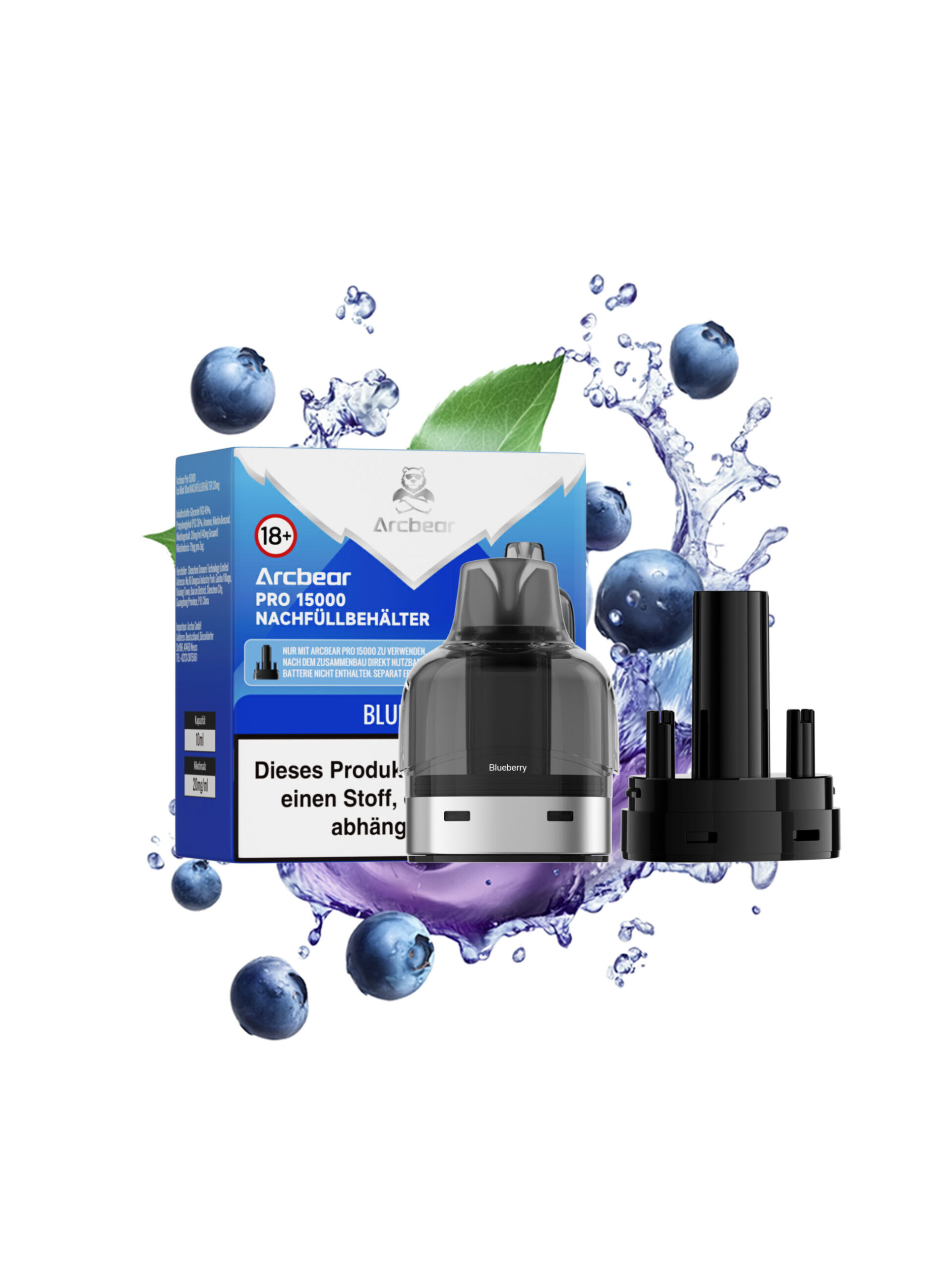 Arcbear Pro 15000 | Blueberry | Liquid Pod