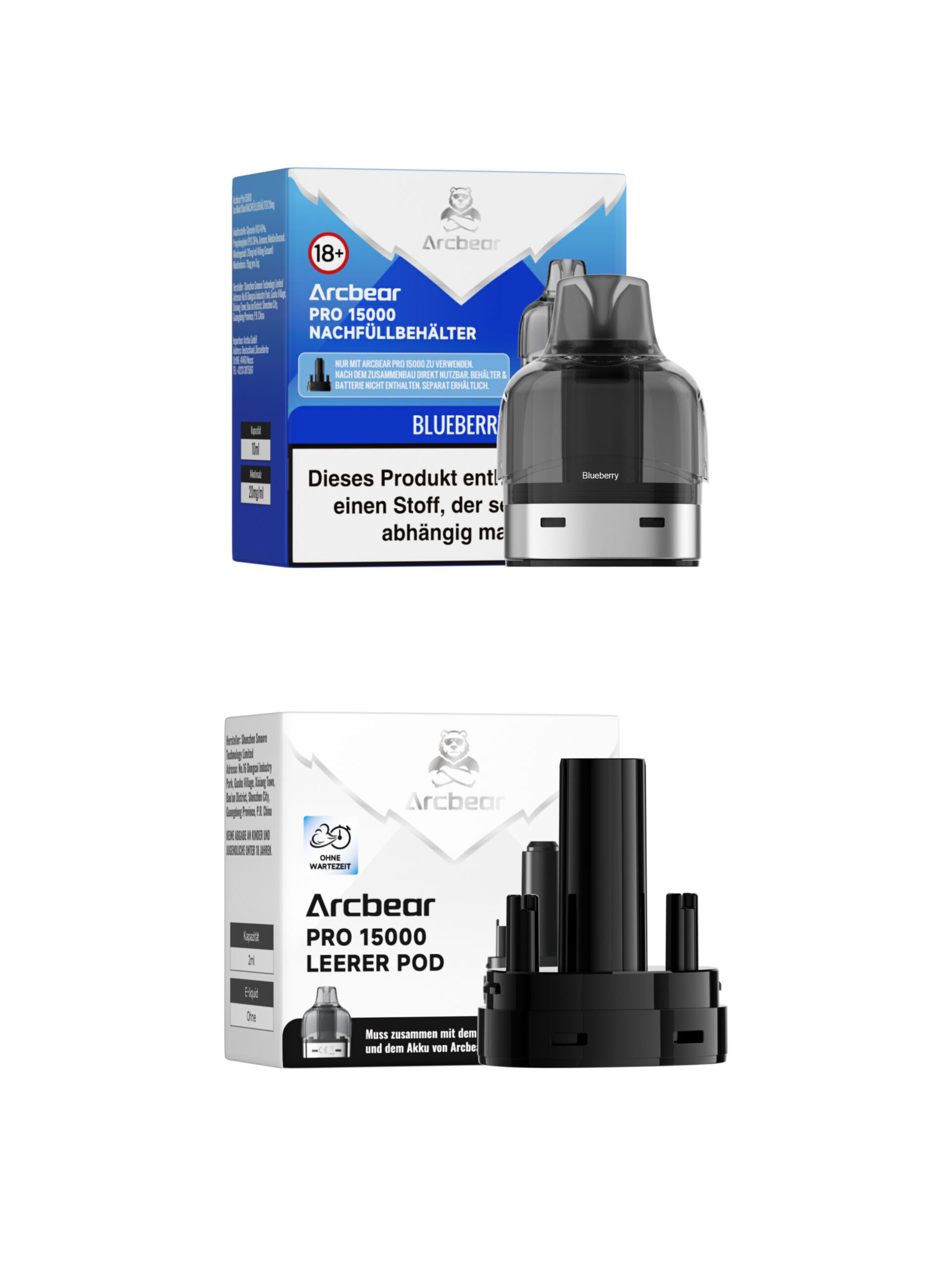 Arcbear Pro 15000 | Blueberry | Liquid Pod