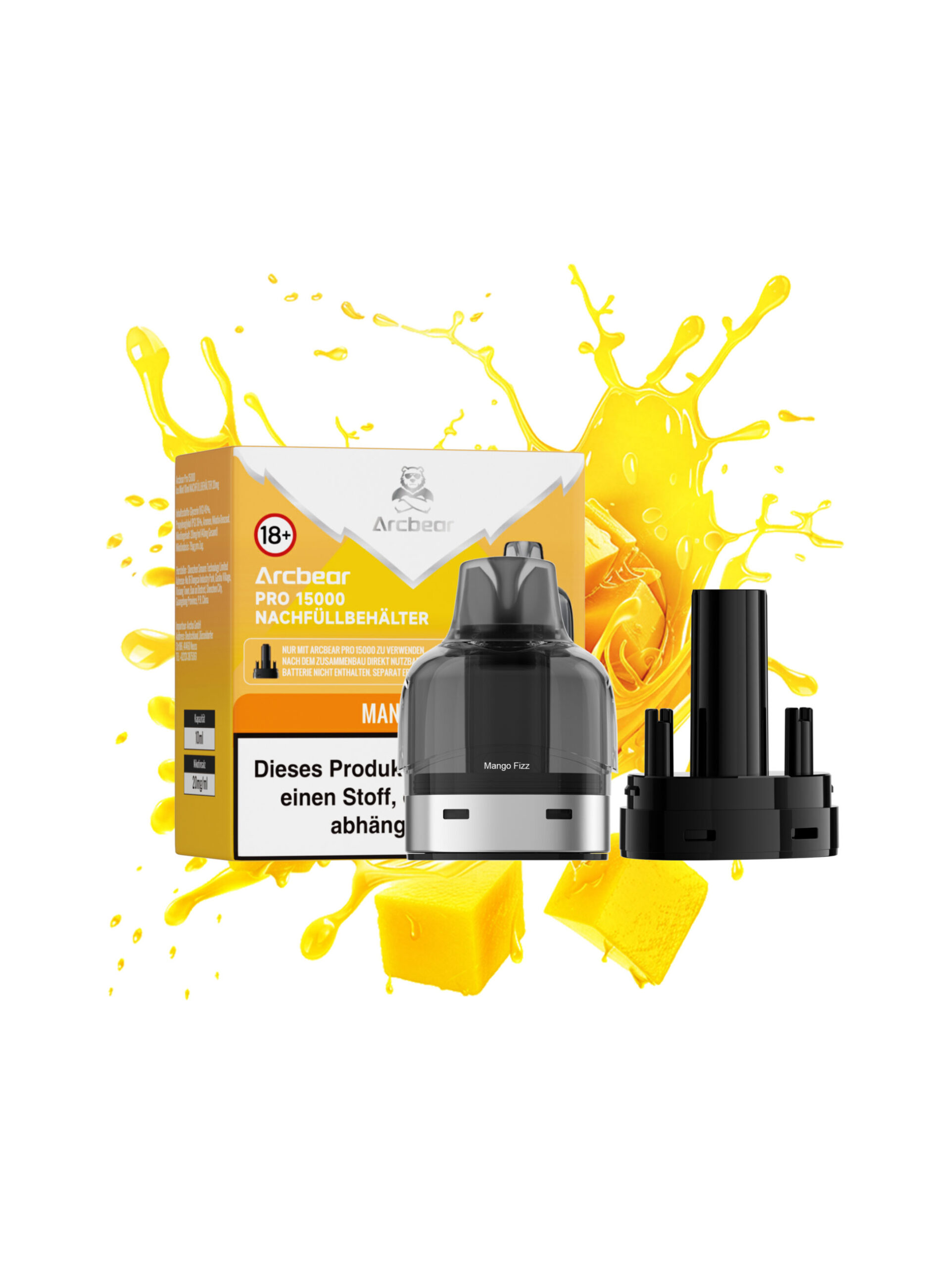 Arcbear Pro 15000 | Mango Fizz | Liquid Pod