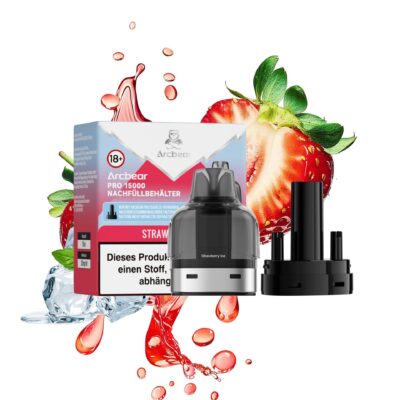 Arcbear Pro 15000 | Strawberry Ice | Liquid Pod
