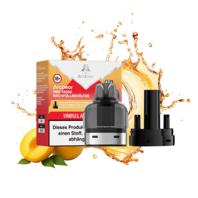 Arcbear Pro 15000 | Vimbull Apricot Peach | Liquid Pod