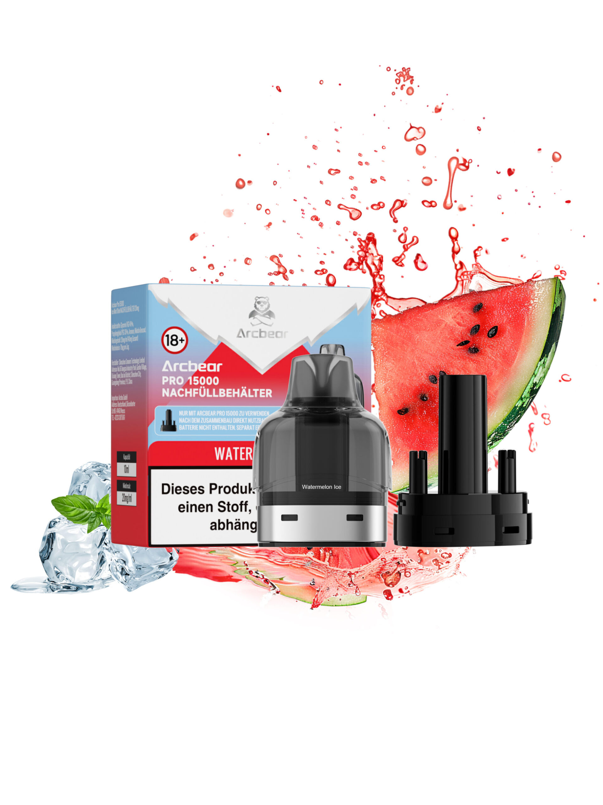 Arcbear Pro 15000 | Watermelon Ice | Liquid Pod