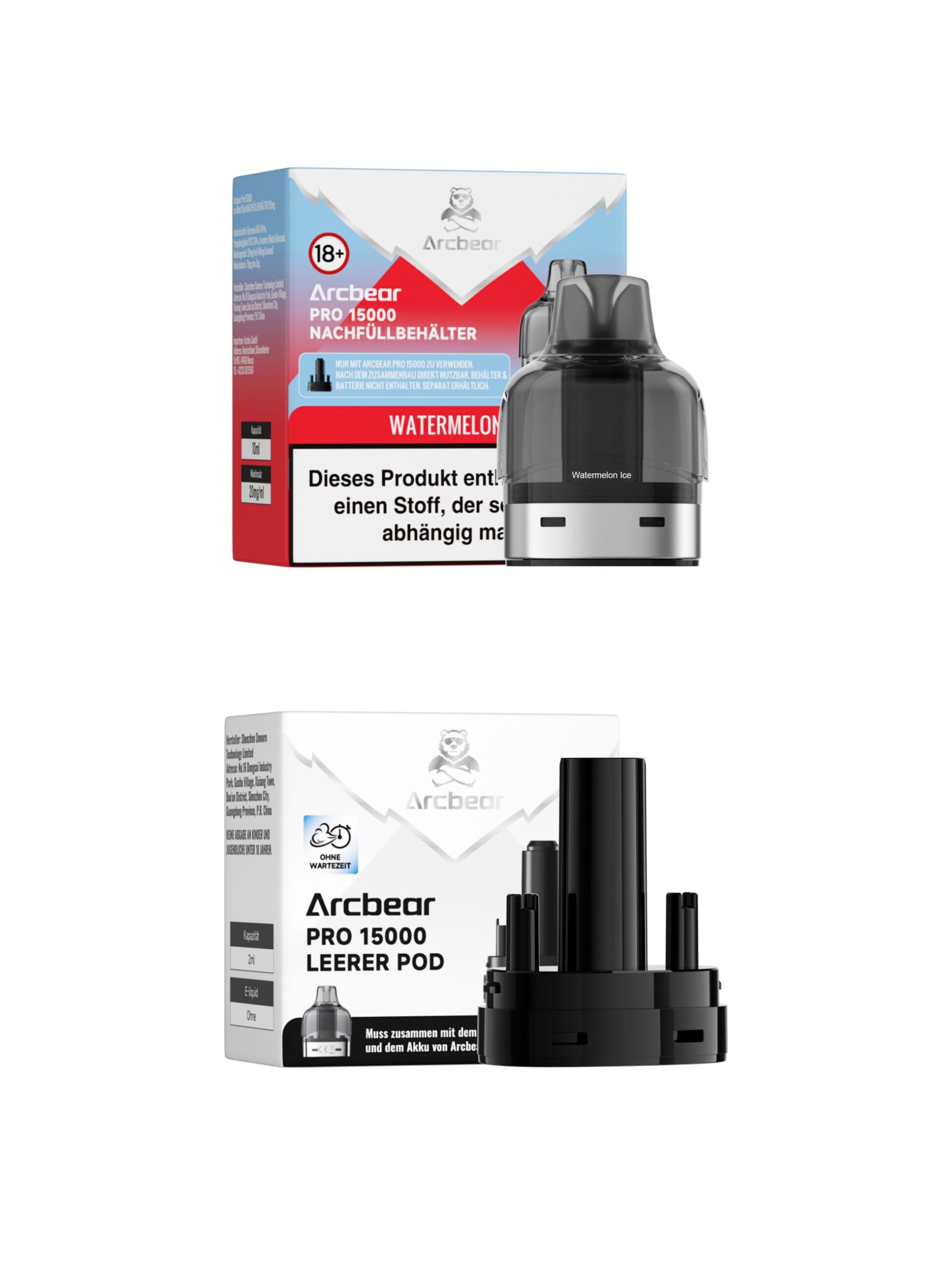 Arcbear Pro 15000 | Watermelon Ice | Liquid Pod